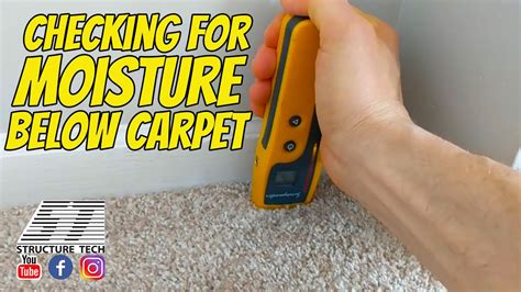 custom home inspection moisture meter readings|acceptable moisture levels in carpet.